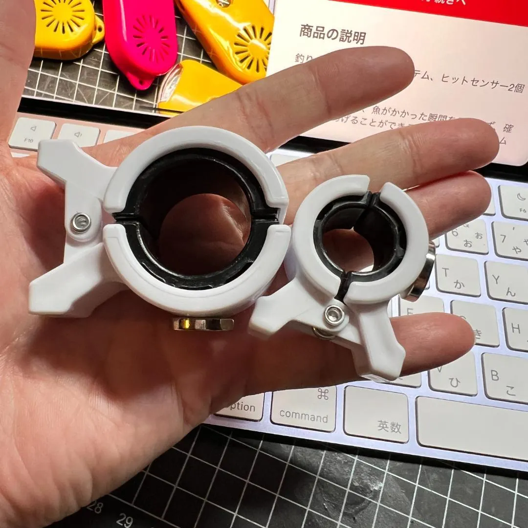取り付けクリップの写真 1
